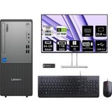 Lenovo Thinkcentre Neo 50T i5 14400 Masaüstü Bilgisayar 64GB RAM 1TB SSD 23.8" FHD Win11 Home + Per4 USB 12UAS1CF00P754