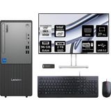 Lenovo Thinkcentre Neo 50T i5 14400 Masaüstü Bilgisayar 96GB RAM 2TB SSD 27" FHD FreeDOS + Per4 USB 12UAS1CF00P919