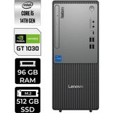 Lenovo Thinkcentre Neo 50T i5 14400 Masaüstü Bilgisayar 96GB RAM 512GB SSD FreeDOS + Per4 USB 12UAS1CF00P437