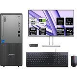 Lenovo Thinkcentre Neo 50T i5 14400 RTX 3050 Masaüstü Bilgisayar 48GB RAM 2TB SSD 23.8" FHD FreeDOS + Per4 USB 12UAS1CF00P791