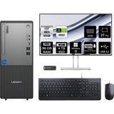 Lenovo Thinkcentre Neo 50T i5 14400 RTX 3050 Masaüstü Bilgisayar 96GB RAM 4TB SSD 27" FHD Win11 Pro + Per4 USB 12UAS1CF00P1140