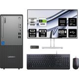 Lenovo Thinkcentre Neo 50T i5 14400 RTX 5050 8GB Masaüstü Bilgisayar 16GB RAM 1TB SSD 27" FHD FreeDOS + Per4 USB 12UAS1CF00P1142