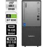 Lenovo Thinkcentre Neo 50T i7 13700 Masaüstü Bilgisayar 16GB RAM 512GB SSD FreeDOS + Per4 USB 12UB000HTRP421