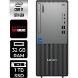 Lenovo Thinkcentre Neo 50T i7 13700 Masaüstü Bilgisayar 32GB RAM 1TB SSD Win11 Home + Per4 USB 12UB000HTRP386