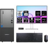 Lenovo Thinkcentre Neo 50T i7 13700 Masaüstü Bilgisayar 48GB RAM 1TB SSD 27" FHD Win11 Pro + Per4 USB 12UB000HTRP950