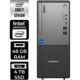 Lenovo Thinkcentre Neo 50T i7 13700 Masaüstü Bilgisayar 48GB RAM 4TB SSD Win11 Home + Per4 USB 12UB000HTRP332