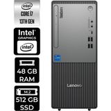 Lenovo Thinkcentre Neo 50T i7 13700 Masaüstü Bilgisayar 48GB RAM 512GB SSD Win11 Pro + Per4 USB 12UB000HTRP349