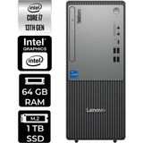 Lenovo Thinkcentre Neo 50T i7 13700 Masaüstü Bilgisayar 64GB RAM 1TB SSD Win11 Pro + Per4 USB 12UB000HTRP354