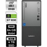 Lenovo Thinkcentre Neo 50T i7 13700 Masaüstü Bilgisayar 64GB RAM 4TB SSD FreeDOS + Per4 USB 12UB000HTRP436