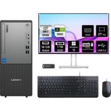 Lenovo Thinkcentre Neo 50T i7 13700 RTX 3050 Masaüstü Bilgisayar 16GB RAM 1TB SSD 27" FHD Win11 Home + Per4 USB 12UB000HTRP1102