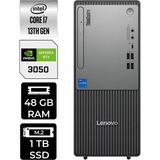 Lenovo Thinkcentre Neo 50T i7 13700 RTX 3050 Masaüstü Bilgisayar 48GB RAM 1TB SSD Win11 Pro + Per4 USB 12UB000HTRP530