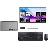 Lenovo Thinkcentre Neo Ultra i9 14900 RTX 4060 Mini PC 24GB RAM 4TB SSD 23.8" FHD FreeDOS + Per4 USB 12W1001XTRP420