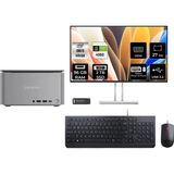 Lenovo Thinkcentre Neo Ultra i9 14900 RTX 4060 Mini PC 96GB RAM 2TB SSD 27" FHD FreeDOS + Per4 USB 12W1001XTRP551