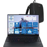 Lenovo Thinkpad E16 Gen 3 Intel Core Ultra 5 225U 32GB Ddr5 512GB SSD Windows 11 Pro Intel Aı Boost 16 Inç Wuxga (1920 x 1200) IPS 300NITS Taşınabilir Bilgisayar 21SR006VTXP12 + Zetta Çanta - 512 GB - 32 GB