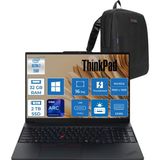 Lenovo Thinkpad E16 Gen 3 Intel Core Ultra 7 258V Aı 32GB Ddr5 Ddr5 2tb SSD Intel® Arc™ Graphics 140V 16" Wuxga (1920X1200) IPS 300NITS WIN11HOME Taşınabilir Bilgisayar TP22AY0038TXH04+ZETTAÇANTA - 2 TB - 32 GB