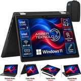 Lenovo Thinkpad L13 Yoga Intel Core Ultra 7 165U 32GB 512GB SSD 13.3" Wuxga IPS Dokunmatik+Kalem Windows 11 Pro Notebook ve Asbertech Çanta - 512 GB - 32 GB