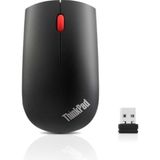 Lenovo Thinkpad Optik Kablosuz Mouse 1000 DPI Ev - Ofis Kullanımı İçin Uygun - Siyah