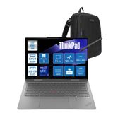 Lenovo ThinkPad X1 2-in-1 GEN10 Aura Edition Intel Core Ultra 7 258V 32GB 512GB SSD Windows 11 Pro 4G(eSIM) 14'' 2.8K (2880X1800) OLED 500Nits Dokunmatik X21NU0023TX02+ Yoga Kalem + Zetta Çanta