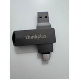 Lenovo Thinkplus MU254 256GB USB 3.2 Çift Girişli Flash Bellek - Gri Metal