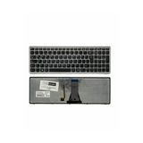 Lenovo Uyumlu Ideapad Flex 15 Type 20309, Flex 15 Type 80C5 Klavye Tr Işıklı Gümüş Gri