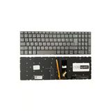 Lenovo Uyumlu V15-Igl Type 82C3 Klavye Tr Işıklı Power Tuşlu Füme