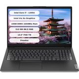 Lenovo V15 G4 IRU GTI512 Intel Core I7 1355U 16GB 512GB SSD Freedos 15.6” Fhd 83A100HXTR - 512 GB - 16 GB