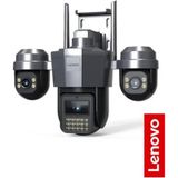 Lenovo W11C-Z 3mp+3mp+3mp 1 Pt Kamera+2 Manuel Smart Wifi Kamera - Siyah