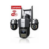 Lenovo W11c-z Smart 4k Wifi Akıllı Güvenlik Kamerası Gece Görüşlü Kablosuz Ip 3 Kamera 3+3+3mp