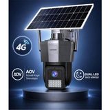 Lenovo X6T-4G 3mp Aov Smart Tek Kamera 4g Solar Kamera - Gri