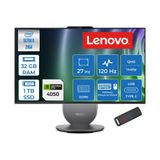 Lenovo Yoga Aıo Core Ultra 9 285H 5.4ghz 32GB 1tb SSD 6GB/RTX4050 27" Qhd (2560X1440) IPS 400NITS 120hz Windows 11 Pro All In One Bilgisayar 27AIH1050P10 + Zettausb