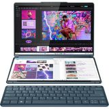 Lenovo Yoga Book 9 Çift (2880X1800P) OLED Dokunmatik Ekran, Core Ultra 7 Işlemci, 32GB Ram, 1tb Ssd, Windows 11 + Ayrılabilir Klavye + Kalem + Mouse + Stand + Onerous Çanta - 1 TB - 32 GB