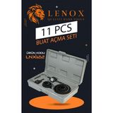 Lenox 11 Parça Bi-Metal Buat Delik Açma Seti Elektrik & Tesisat İçin Profesyonel Delik Testeresi