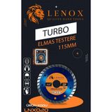 Lenox 115 mm Turbo Elmas Kesici Disk Fayans Granit Mermer Taş Kesme Diski Avuç Taşlama Uyumlu
