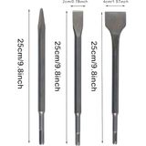 Lenox Hilti Ucu Plus Kırıcı Delici Metal Matkap Ucu Seti 3 Parça 14x250mm Dayanıklı Kullanım