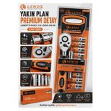 Lenox Tools 12 Parça 1/2 Lokma Takımı CR-V ÇELİK Profesyonel Cırcırlı Lokma Anahtar Takımı Seti / Oto , Motorsiklet ve Ev Tamir İçin Profesyonel Set