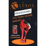 Lenox Tools Profesyonel PVC Boru Kesme Makası 42 mm Extra Güçlü Otomatik PPRC Plastik Boru Kesici