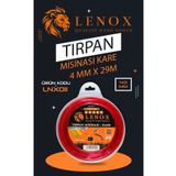 Lenox Tools Tırpan Misinası Kare 4 mm 29 Metre Kalın Misina Ot Biçme Çim Kesme Yabani Ot Tırpan Başlığı