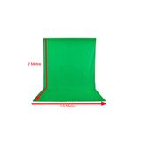 Lens Chromakey Green Screen Greenbox Yeşil Fon 150x200 Cm Fotoğraf Stüdyosu Youtube Tiktok Için Arkaplan