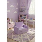 Lensa Home Çocuk Koltuğu Komple Sünger Katlanabilir Yataklı - Çocuk Minderi (0-4 Yaş) - 45 x 90 x 10 cm