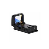 Lenscape Flipdot Reflex Tabanca İçin Optic 1X22Mm 3 Moa Red Dot Sight Siyah Nişangah