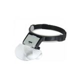 Lenscape Mg81001-B2 Çift Lens Takmalı 5 Lensli Led Işıklı Şapka Tip Büyüteç