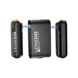 Lensgo 318C Mini 2'li Kablosuz Yaka Mikrofonu