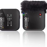 Lensgo 348C Siyah 1V1 Kablosuz Tekli Mikrofon Seti