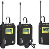 Lensgo LWM-328C Kablosuz İkili Yaka Mikrofonu Seti