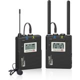 Lensgo LWM-338C Kablosuz Tekli Yaka Mikrofonu Seti