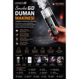 LENSGO Smoke GO Duman Makinesi | Taşınabilir | Profesyonel Sis