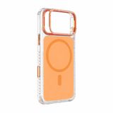 Lenyes CK221 iPhone 17 Pro Max için Koruyucu Kılıf, Darbeye Dayanıklı Slim Fit Tampon Kılıfı, Çizilmez Dayanıklı Telefon Kılıfı-Turuncu