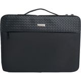 Lenyes LB556 Voyagers Serisi 1200D Su Geçirmez 15-16 Inç Laptop Çantası Siyah