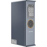 Lenyes LCI205 Ledli Araç Akü Acil Durum Takviye Güç Kaynağı ve Hava Kompresörü 12V 100W 7200MAH Gri