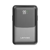 Lenyes PW223D Dijital Göstergeli Kablosuz Type-C&lightning Kablolu Powerbank 22.5W 20.000 mAh Siyah